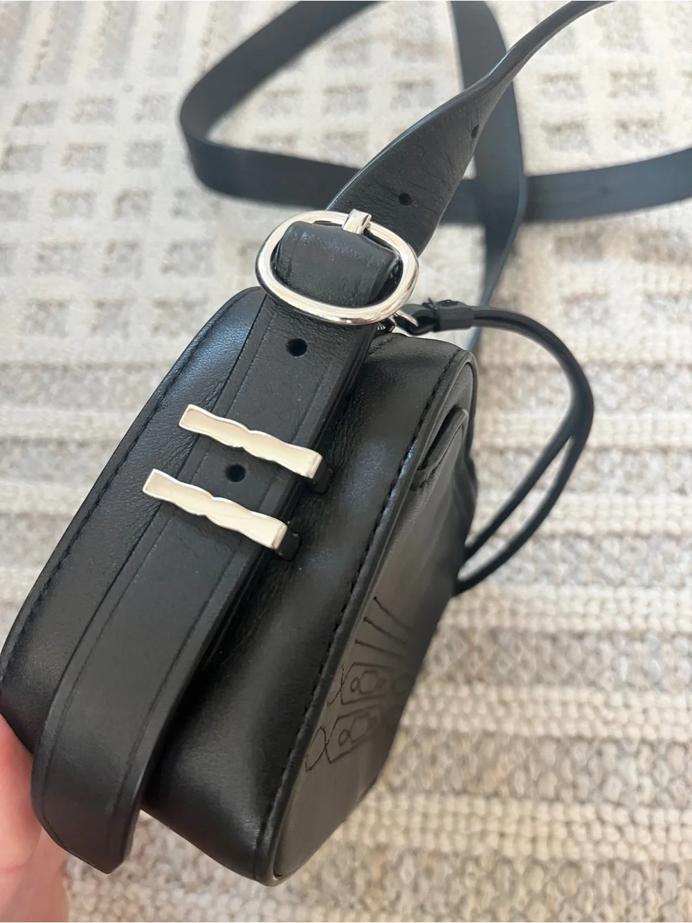 ALLSAINTS Cooper Leather Camera Bag